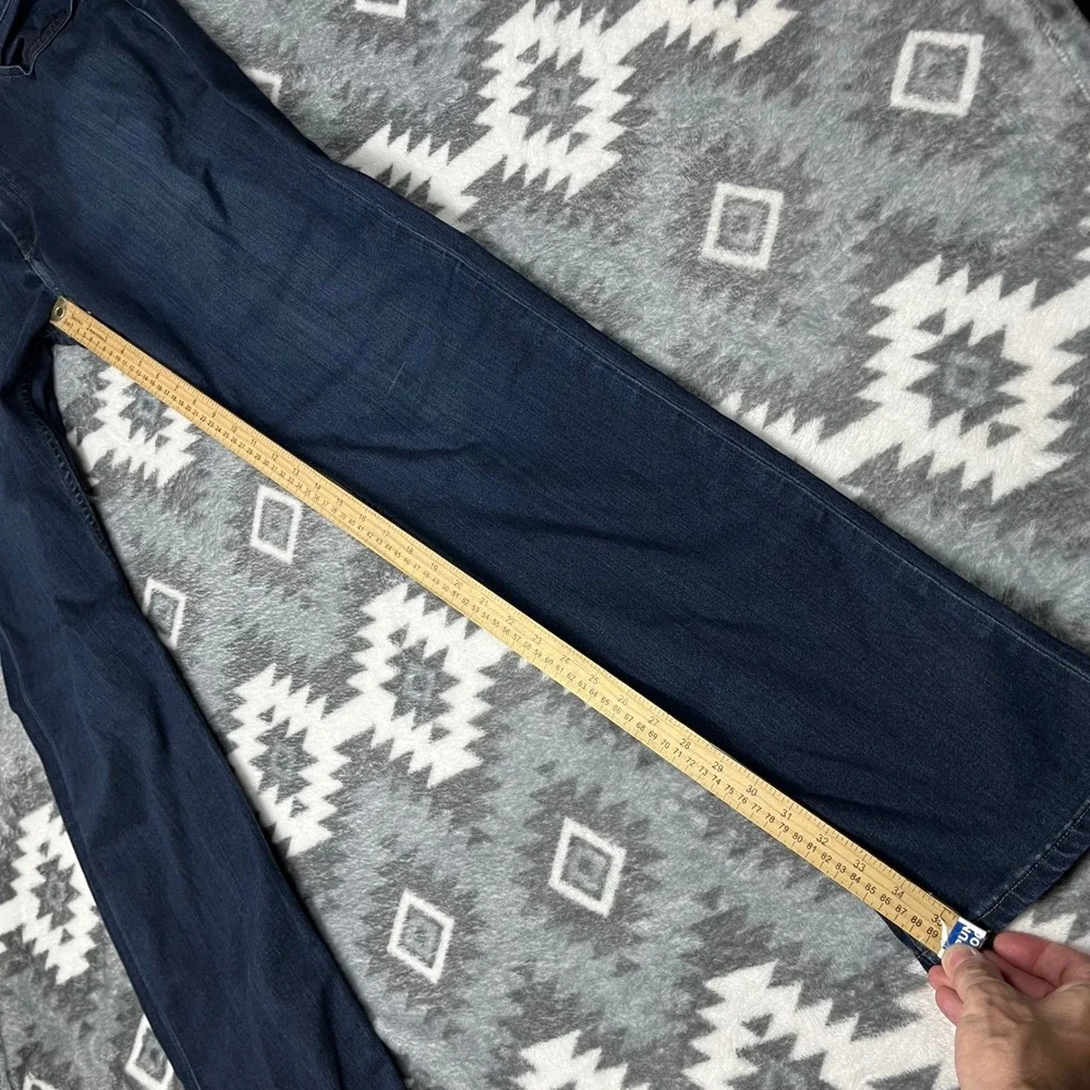Paige Normandie X-Long Dark Indigo Straight Leg Jeans Mens 36x35 Made in USA
